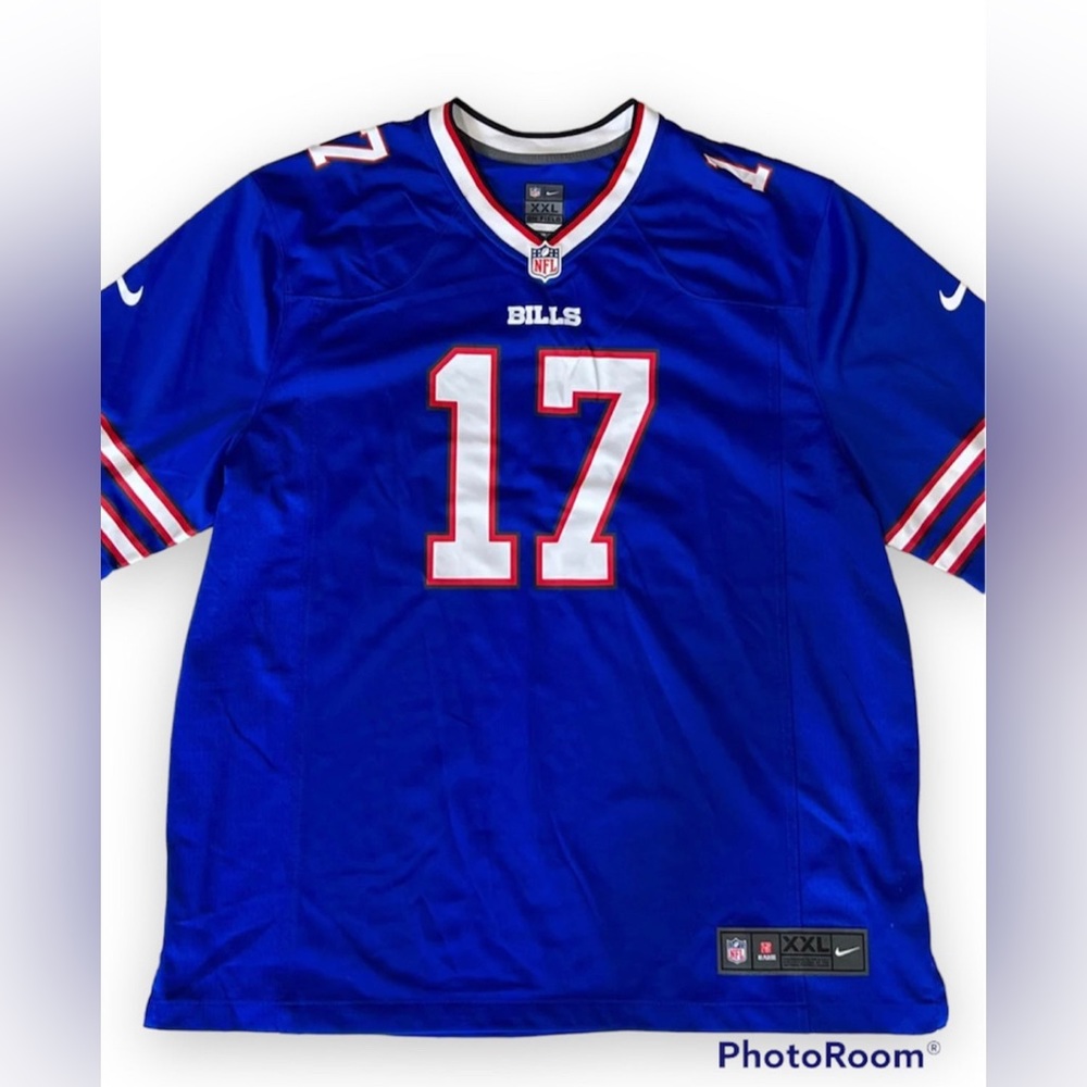 Nwot Authentic Nike Josh Allen Jersey Royal Blue Size Xxl